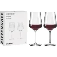 Ritzenhoff Sonnenschliff Rotweinglas-Set #1 Von Design Team
