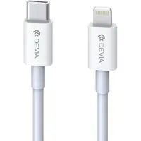 Devia Kabel Smart PD USB-C - Lightning 3A 20W -1M - weiß