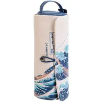 Grupo Erik Stiftrolle Hokusai Große Welle Federmappe 21x7.5cm Mäppchen Jungen