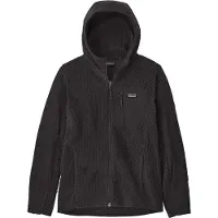 Patagonia - K's R1 Air Full-Zip Hoody Black - Kindergröße M - schwarz