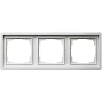 Gira 0213112 Abdeckrahmen 3f Flächenschalter Reinweiß