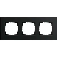 Gira 0213126 Rahmen 3f 0213 126 aluminium schwarz Esprit