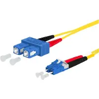 METZ CONNECT OpDAT Patchkabel, SC-D/LC-D OS2, 1 m