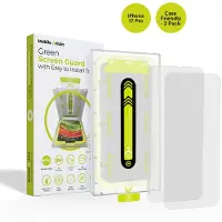 Mobile Origin SGA-I17PRO-2PK, Apple, iPhone 17 Pro, Stoßfest, Fallbeständig, Schlagfest, Ölbeständig, Kratzresistent, Wasserfest, Transparent, 2 Stück(e)