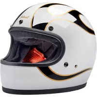 Biltwell Gringo Integralhelm Weiß M Weiß M