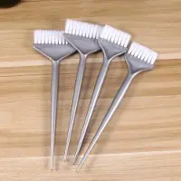 Markenlos 6 Stück breite Haarfärbekämme aus bruchfestem Material, 5cm und 7cm, mit langem Griff zur gleichmäßigen Farbverteilung für den Friseursalon
