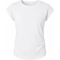Mandala - Women's Side Ruffled Top - T-Shirt Gr XL weiß