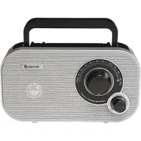 Denver TR-51 UKW Retro Radio, analog, Netz- & Batteriebetrieb