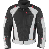 Germot Mesh Jacke X-Air Evo Pro Damen, hellgrau/schwarz - Größe 36D
