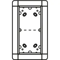Ritto Portier UP-Rahmen si 2-fach, 141x238mm 1881220
