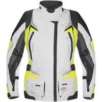 Germot Textiljacke Allround Damen, hellgrau/gelb - Größe 38D