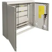 Hager ZAK102GA5 Kabelverteilerschrank, Gr. 2/1005, mit Sammelschienensystem, 5-polig, 30 x 8 mm