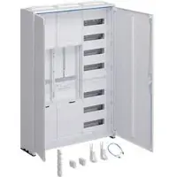 Hager ZB332P18KT Komplettschrank, universZ, 1100x800x205mm, 3-P., 1ZP, 10 mm2, mit Trennfkt.