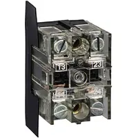 Schneider Electric XENB1191 Hilfsschalter o. Sprungfunktion, 1W+1S, Fronteinb., Mittenabst. 30 od. 40mm