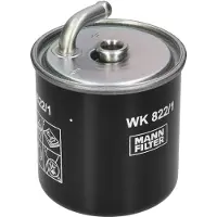 Mann Kraftstofffilter WK 822/1 Leitungsfilter 107mm Gewindemaß12 für MERCEDES-BENZ