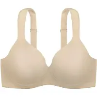 Dorina Bügel-BH "Rachel", Damen, Gr. 80, Cup C, weiß, Obermaterial: 72% Polyamid, 28% Elasthan, unifarben, BHs Bügel-BH, mit Schale, nahtlos vorgeformte Cups, gepolsterte Träger