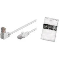 Shiverpeaks BASIC-S Patchkabel, Kat. 6, S/FTP, weiß, 0,25 m