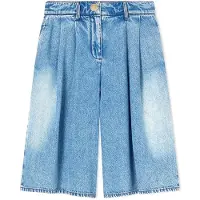 Armani Exchange für Damen. XW002266AF21338MB001 Lyocell-Bermudas blau (XS), Lässig, Baumwolle, Denim