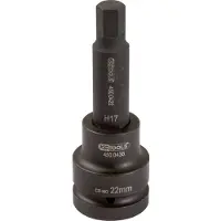 Ks Tools 3/4" Kraft-Bit-Stecknuss Innensechskant lang, 19mm