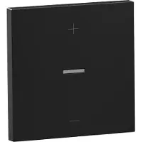 Legrand 765349 SEANO Wippe für Tastdimmer in 3-Leiter-Ausführung, Farbe: Schwarz lackiert