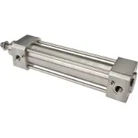 AirTec ISO 15552 Doppeltwirkender Zylinder 40-125mm - Magnetisch - Dämpfend - Edelstahl