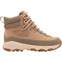 Columbia - Wasserdichte Trekking-Schuhe - Newton Alpine Pt Oxford Tan Foxglove für Damen aus Leder - Größe 39 - Beige