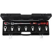 Ks Tools 14x18 mm INFINITOOL Einsteck-Drehmomentschlüssel-Satz 20-200 Nm, 9-tlg