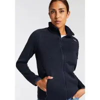 CMP - Women's Jacket Jacquard Knitted - Fleecejacke Gr 34 blau