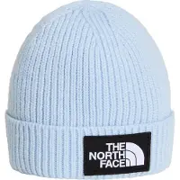 The North Face Beanie "BABY LOGO BOX BEANIE" für Kinder, sportliche Passform, aus Polyester und Elasthan