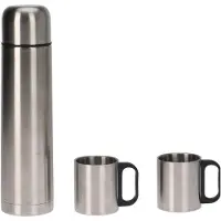 Redcliffs Thermoskanne Mit Zwei Bechern 1l