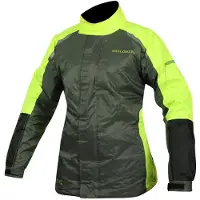 Trilobite Regenjacke Raintec Damen grau/fluo-gelb - Größe 2XL