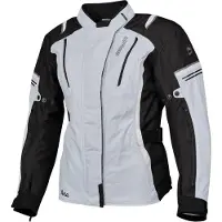 Germot Textiljacke Aria Damen, hellgrau/schwarz - Größe 38D