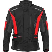 Germot Textiljacke Aron Junior schwarz-rot - Größe 164
