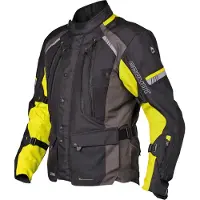 Germot Textiljacke Sydney Herren, schwarz/gelb - Größe 2XL