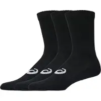 Asics Laufsocken "3 PACK CREW SOCK" Atmungsaktiv, Gedämpfte Sohle, Anatomische Passform