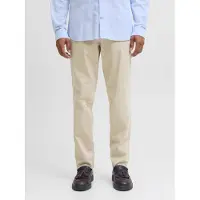 Jack & Jones Chinohose "JJIMARCO mit Badge und hohem Tragekomfort" unifarben, modisch, slim fit, Baumwollmischung