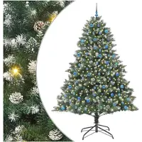vidaXL Künstlicher Weihnachtsbaum Grün 240 cm