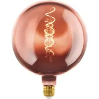 Eglo LED-Globe G200 E27 4W 1.600K Filament kupfer
