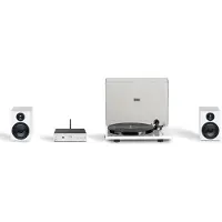 Pro-Ject Stereo Set E Phono, Silber, Weiß, 80 W, 2-Wege, 4 Ohm, 89 - 20000 Hz, AC