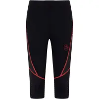 La Sportiva Triumph Tight 3/4 Women black/hibiscus (K00P02) M