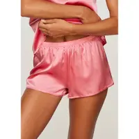LASCANA Panty "Shorty, Alana", Damen, Gr. 34, pink, Obermaterial: 94% Seide, 6% Elasthan, weit, Unterhosen Panty, mit Seide, Dessous