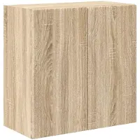 Syfax TV-Wandschrank Sonoma-Eiche 59,5 x 31 x 60 cm Holzwerkstoff