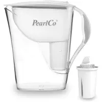 Pearlco Wasserfilter Fashion classic (weiß) inkl. 1 Filterkartusche
