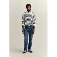 Gant für Herren. 1000011 Jeans Regular Fit Blau (31/32), Lässig, Baumwolle, Denim