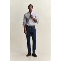 Gant für Herren. 1000020 Jaans Slim Fit blau (30/36), Lässig, Baumwolle, Denim