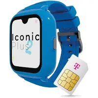 Savefamily Telekom Iconic Plus 2 Kinder Smartwatch in Bubble Blue mit Telekom Tarif und 30 € Wunschgutschein nach Registrierung