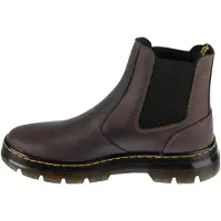 Dr. Martens Uni Embury Gunmetal Saddleback Platform, Schwarz, 41 EU