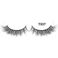 Markenlos 5 Paar flauschige Nerzwimpern für einen natürlichen Look