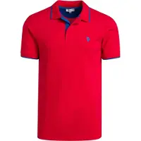 U.S. POLO ASSN. Freizeit-Polo US16300 (Baumwolle) coralorange Herren