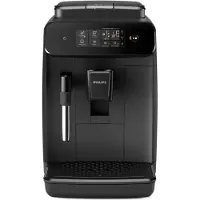 Philips 800 series Series 800 EP0820/00 Kaffeevollautomat, Espressomaschine, 1,8 l, Gemahlener Kaffee, Eingebautes Mahlwerk, 1500 W, Schwarz